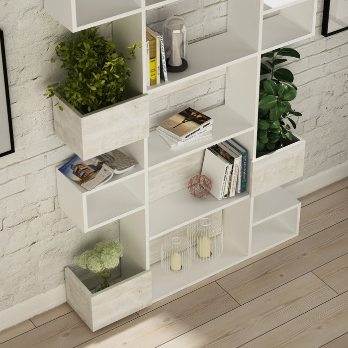 Hanah Home Niho - Estantería Blanca